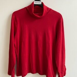 Jones New York Red Cowl Neck Sweater 2/$20